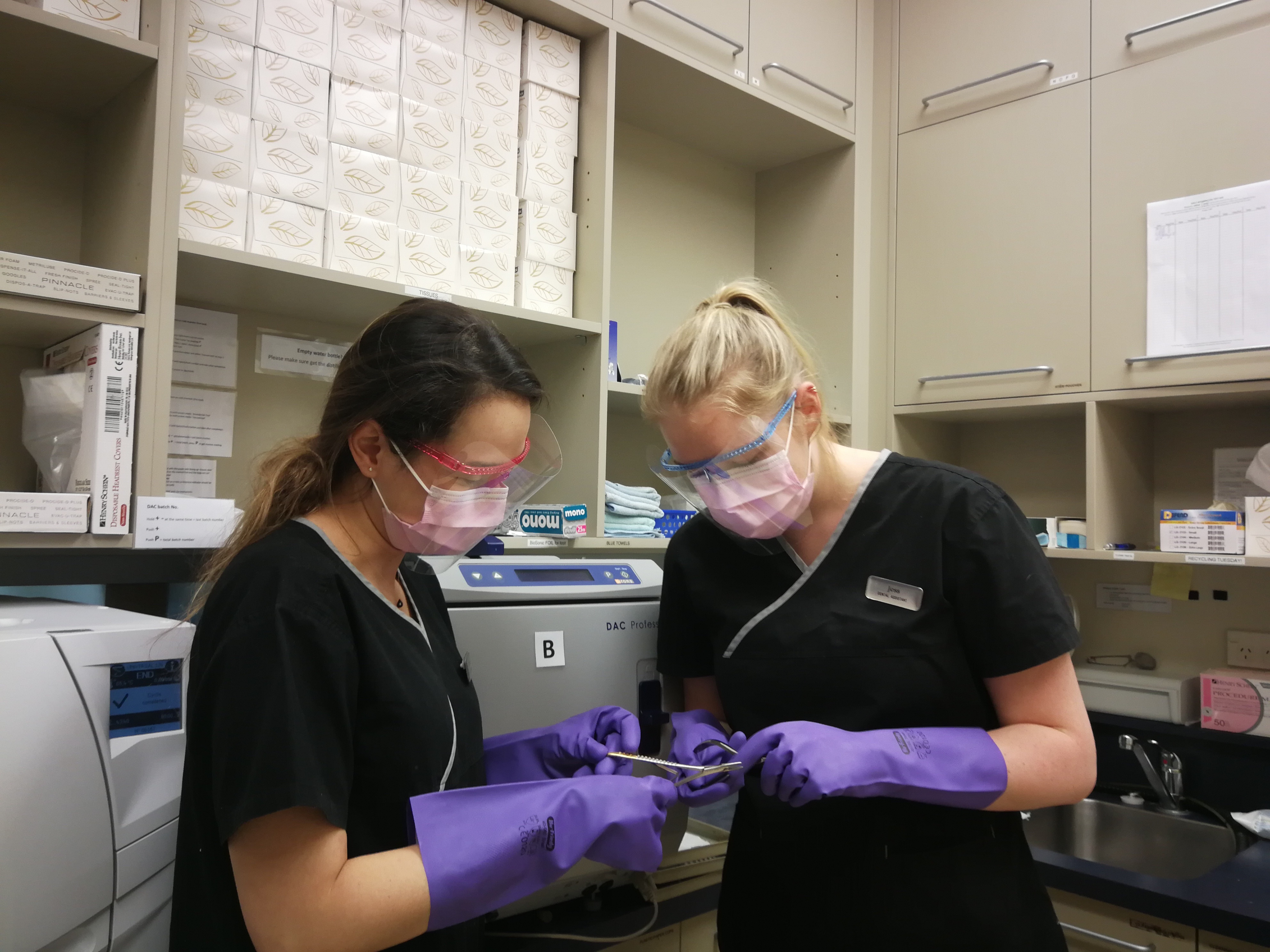 Jess and Johanna - Dental Assistants